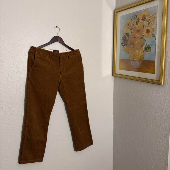 Woolrich Brown corduroy trousers with a relaxed fit 31 - Picture 2 of 5